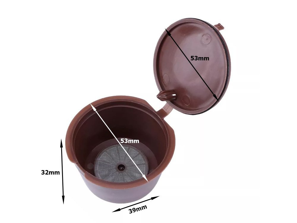 Daugkartinio naudojimo kapsulės dolce gusto, 3 vnt. 2