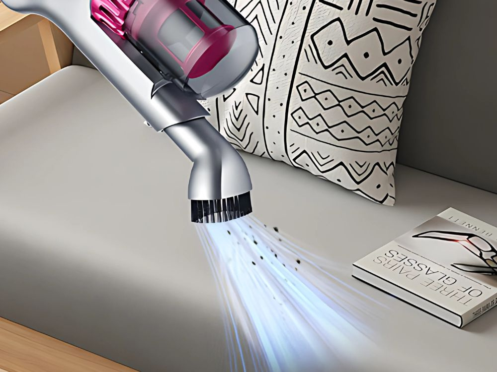 Vertikalus belaidis dulkių siurblys 2in1 100w su hepa filtru