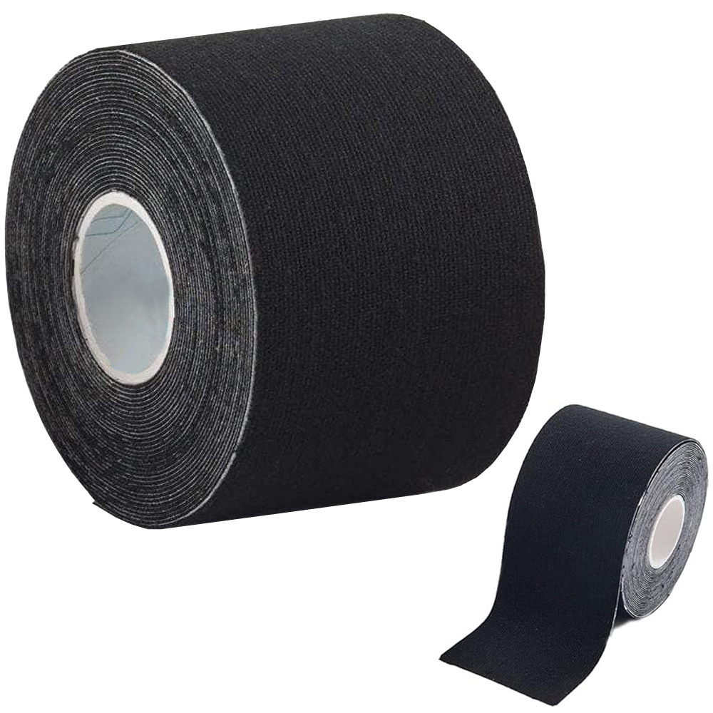 Kineziologinė juosta 5 cm x 5 m, juoda