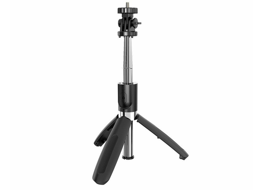 Selfie-stick su trikoju ir bluetooth nuotolinio valdymo pultu