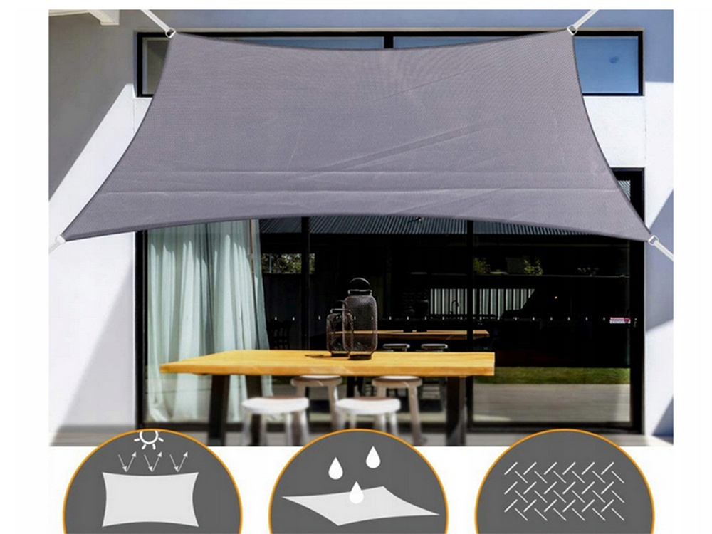 Apsauginė tentinė markizė 4x3 m, poliesteris