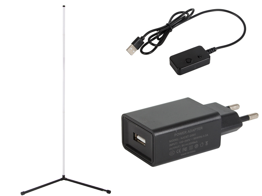 Kampinė led grindų lempa rgb su programėle 150 cm 1