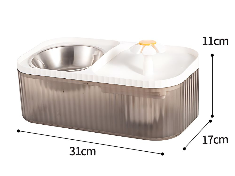 Vandens fontano sistema katėms ir šunims, 3l