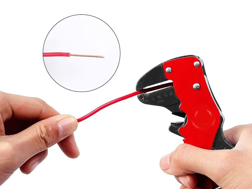 Izoliacijos nuėmiklis ir kabelių kirpimo įrankis 2 viename, 0,2-6 mm² 3