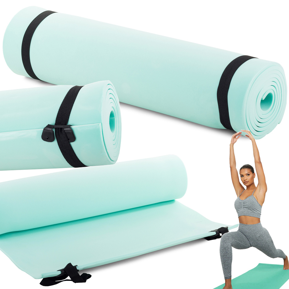 Sportinė joga kilimėlis 50x180 cm, žalias