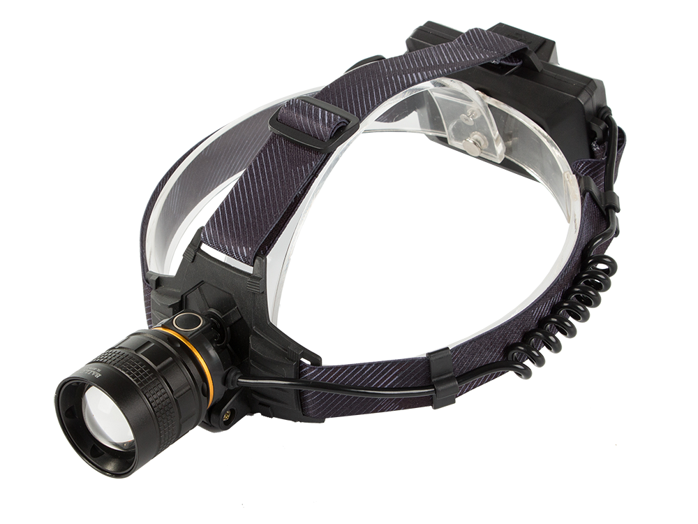 Žibintuvėlis ant galvos bailong 8076-3 su cree xhp160