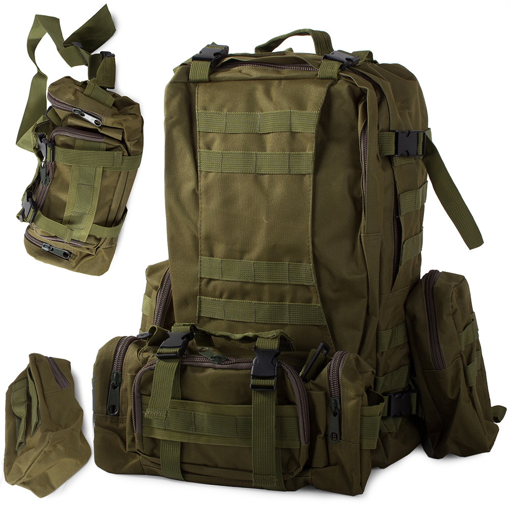 Turistinė kuprinė 48,5 l su molle sistema