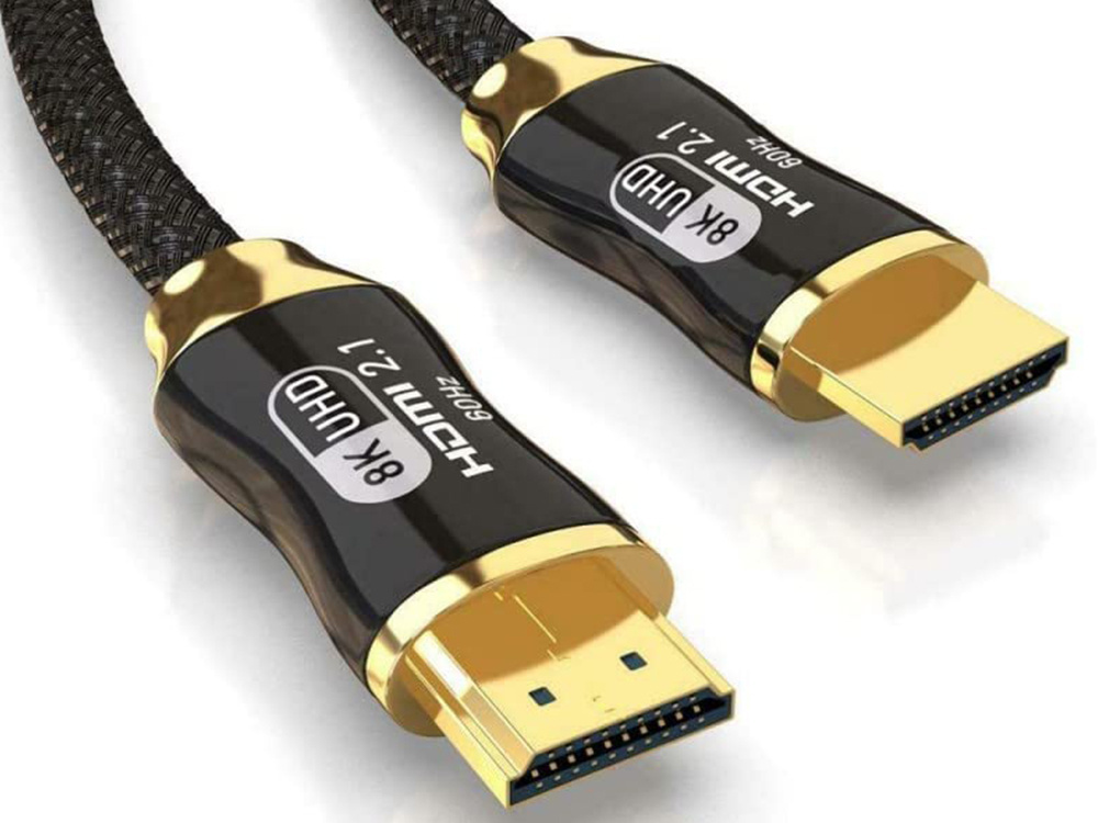 Hdmi kabelis 2.1 1,5m 8k 60hz 4k 120hz