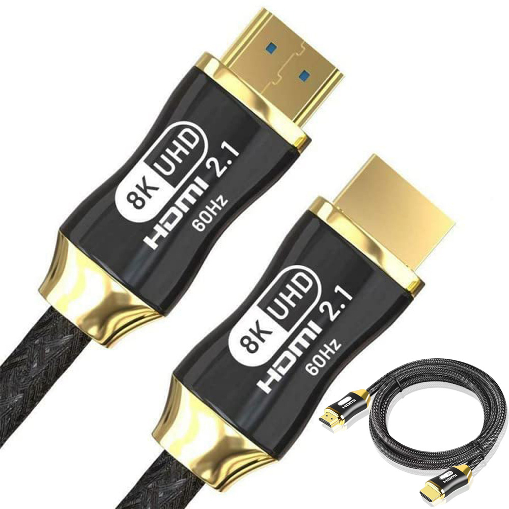 Hdmi kabelis 2.1 1,5m 8k 60hz 4k 120hz