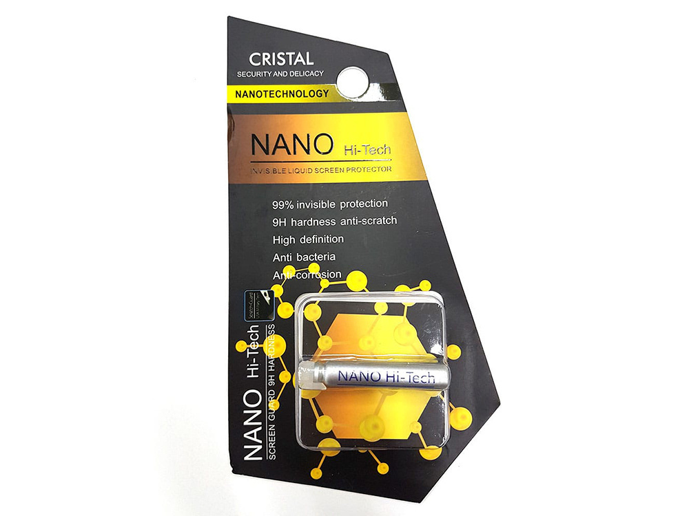 Nano stiklo danga ekranui