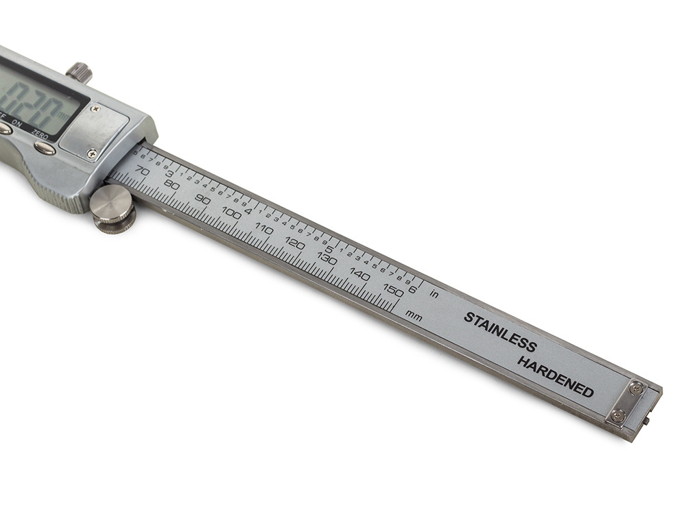 Elektroninis matuoklis iš nerūdijančio plieno 150 mm