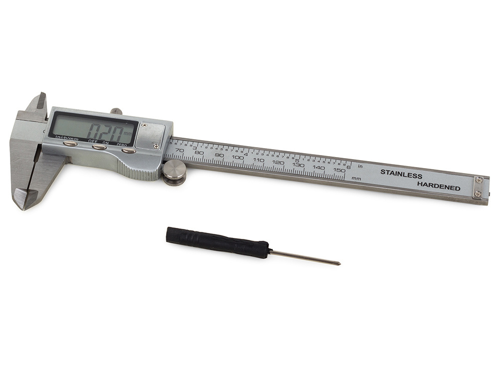 Elektroninis matuoklis iš nerūdijančio plieno 150 mm