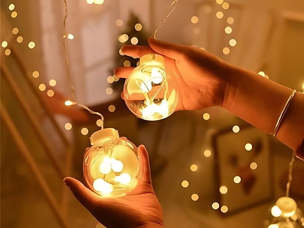 Girlianda su užuolaidiniu efektu 138 led, ip44