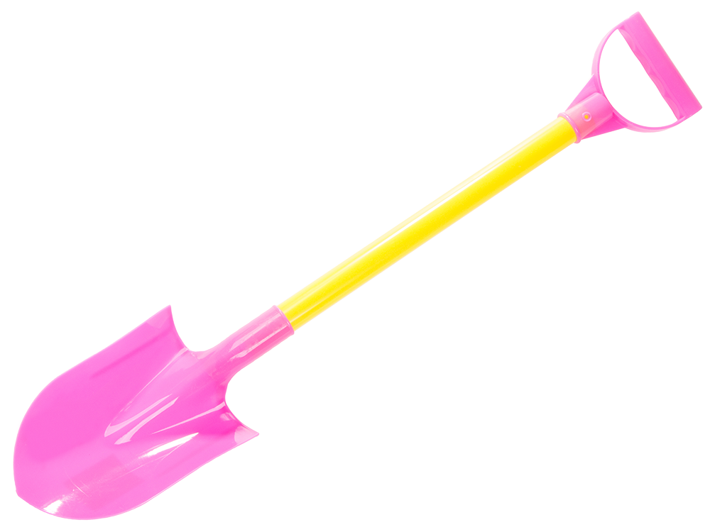 Plastikinis sniego kastuvėlis 65 cm