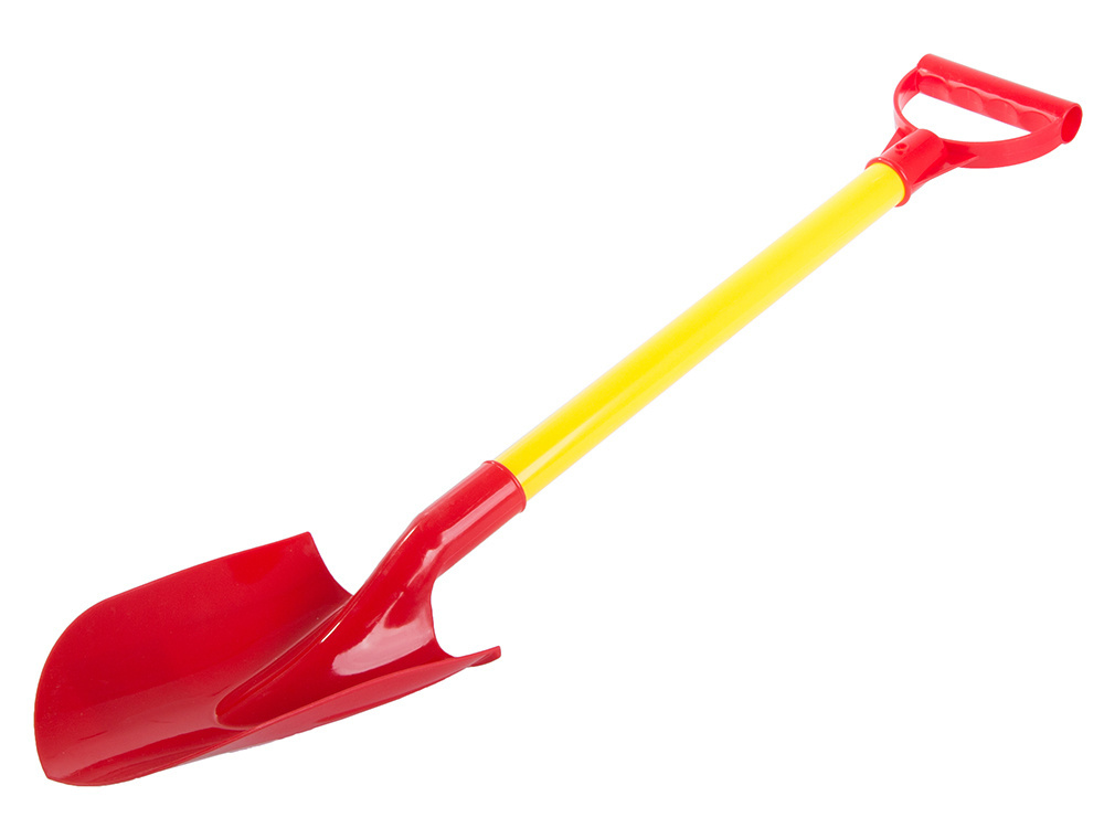 Plastikinis sniego kastuvėlis 65 cm