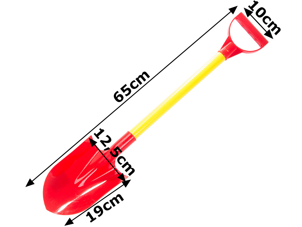 Plastikinis sniego kastuvėlis 65 cm