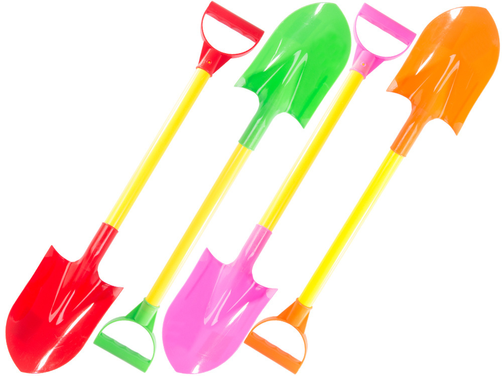 Plastikinis sniego kastuvėlis 65 cm