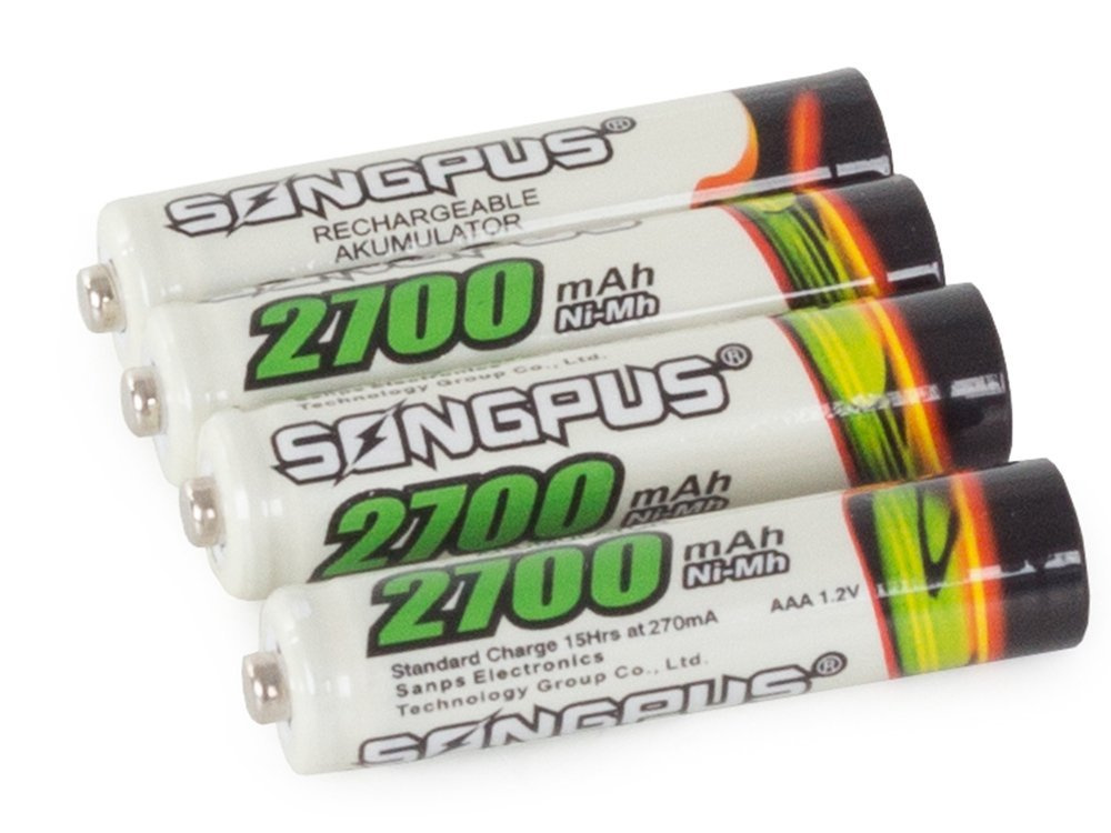 Akumuliatoriai aaa r3 2700mah 4 vnt.