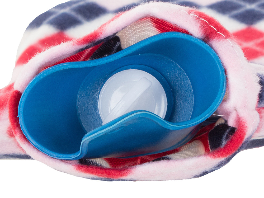Guminis termoforas su nuimamu užvalkalu, 1700 ml