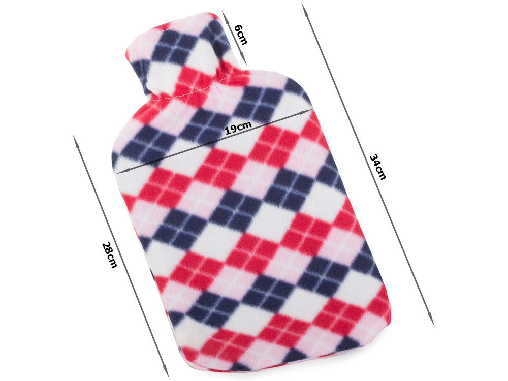 Guminis termoforas su nuimamu užvalkalu, 1700 ml