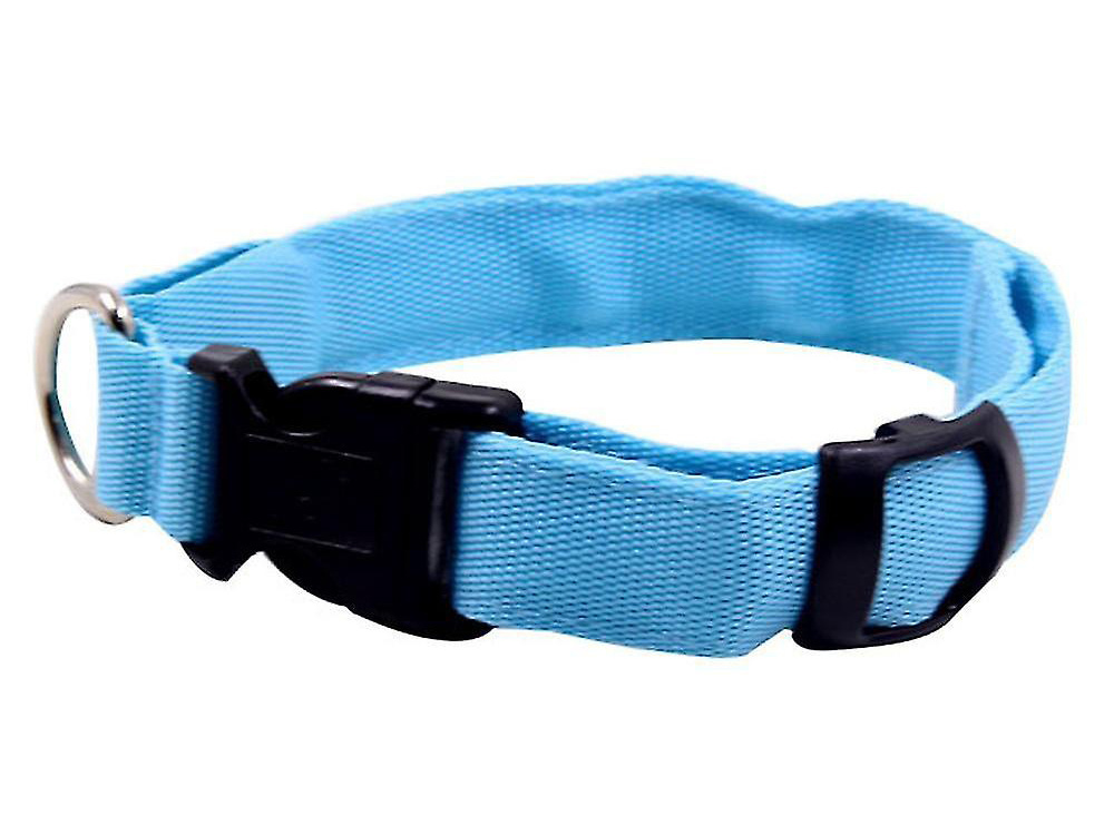 Šviečiantis led antkaklis šunims ir katėms, mėlynas, 46-59 cm 2