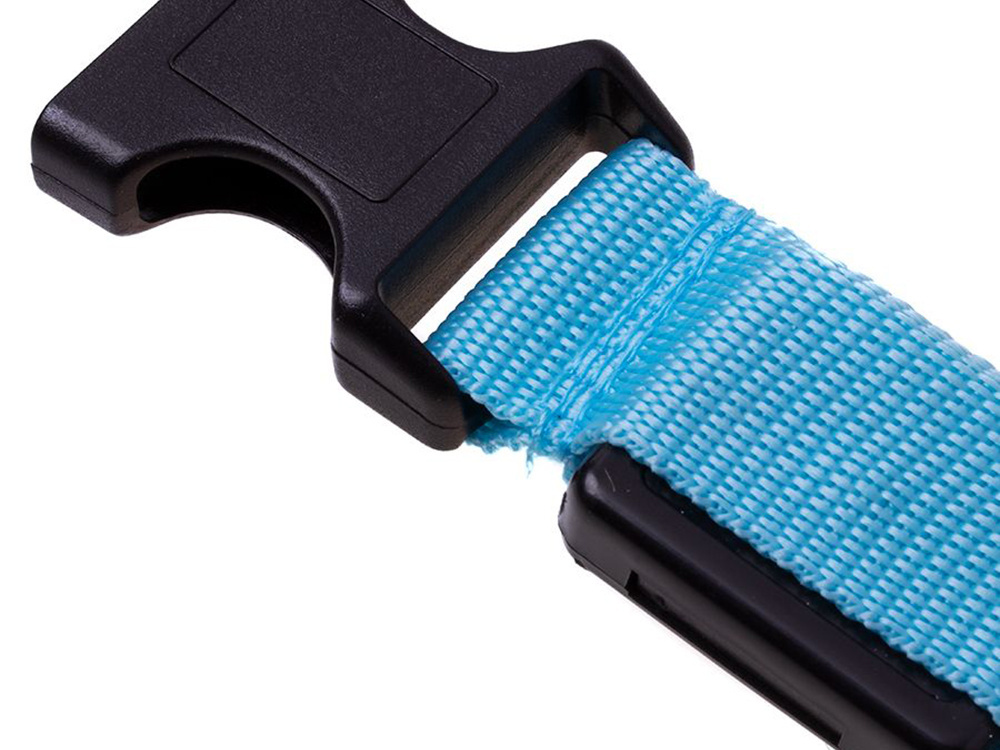 Šviečiantis led antkaklis šunims ir katėms, mėlynas, 46-59 cm