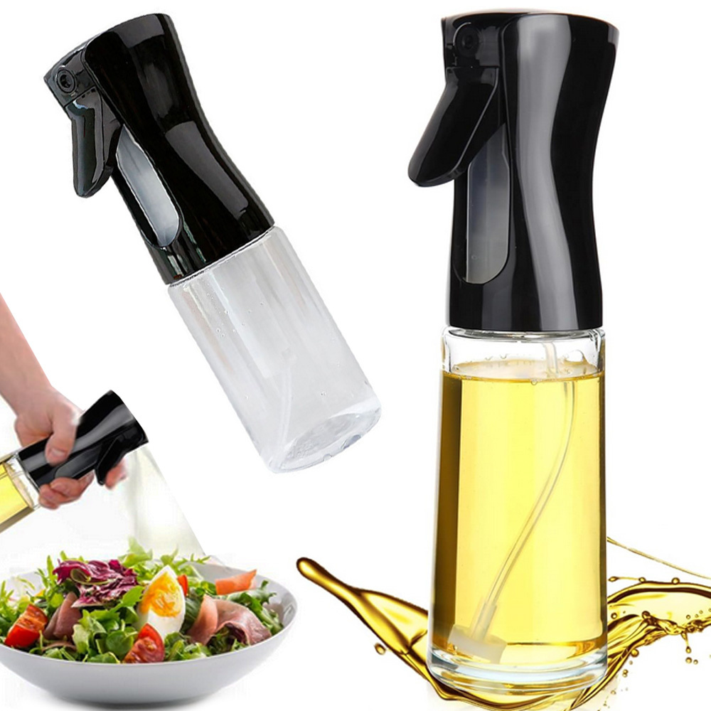 Stiklinis aliejaus ir acto purkštuvas 200 ml