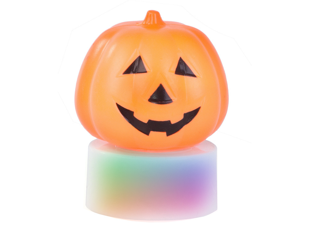 Led moliūgo formos lempa halloween dekoracija