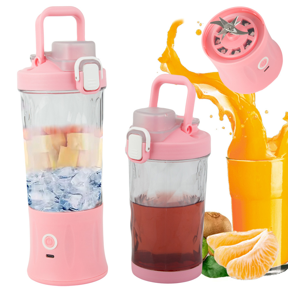 Nešiojamas usb trintuvas su akumuliatoriumi, 600 ml, 60-70w
