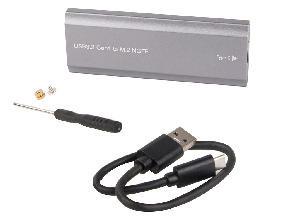 Disko adapterio dėklas m.2 sata ngff usb 3.1