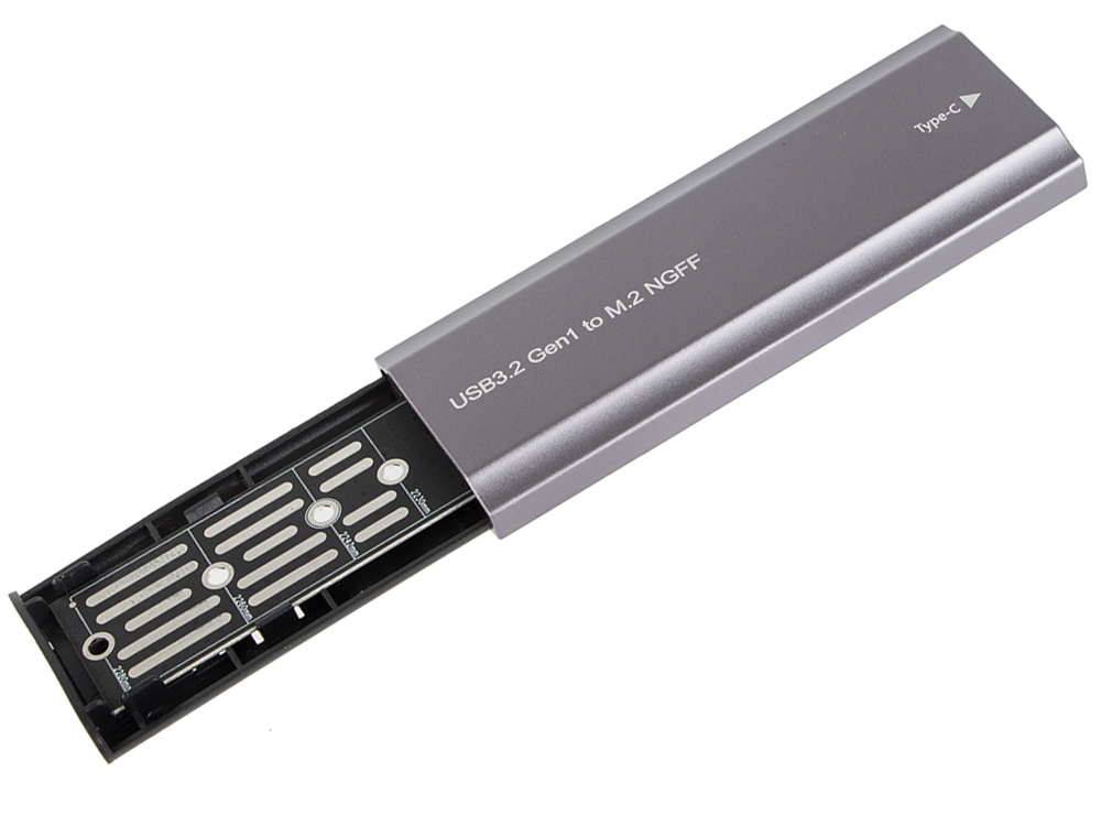 Disko adapterio dėklas m.2 sata ngff usb 3.1