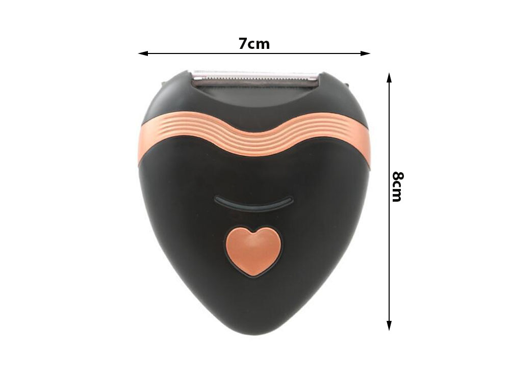 Depiliatorius kūnui su usb įkrovimu