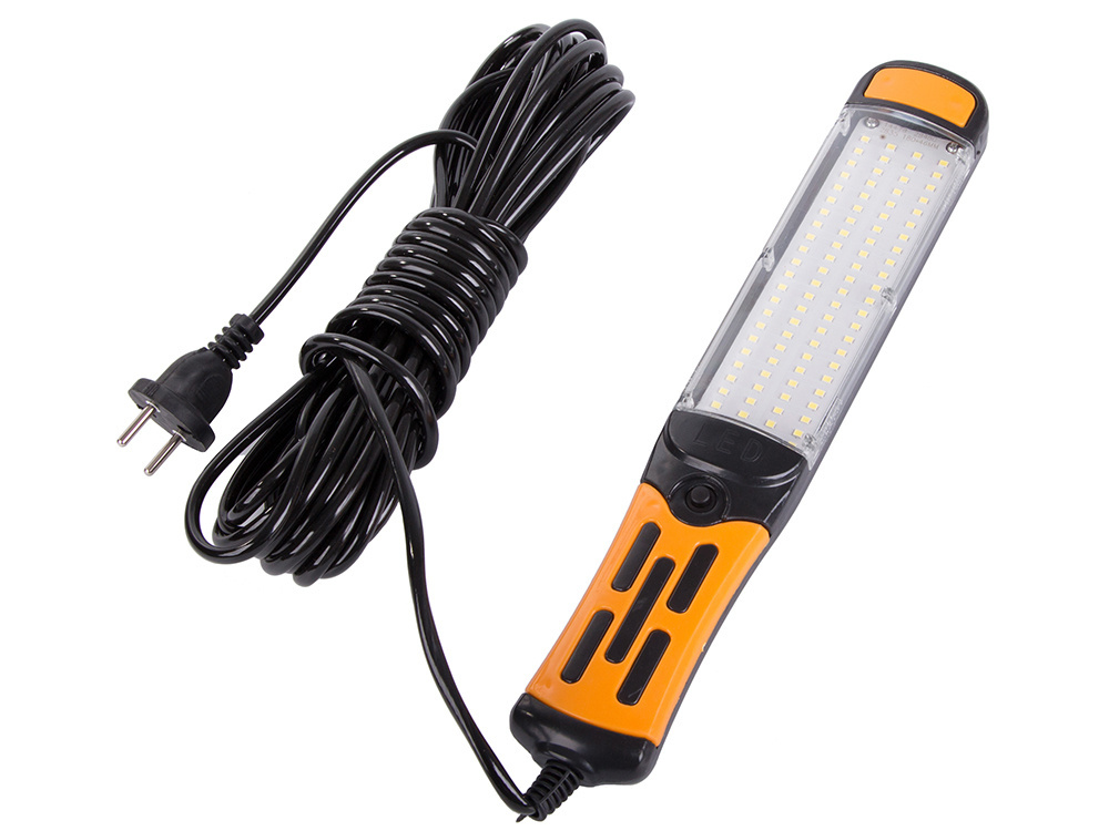 Dirbtuvių lempa su 96 led cob ir magnetu, 230v
