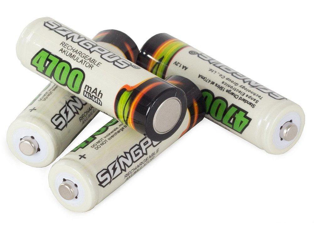 Akumuliatoriai aa r6 4700mah, 4 vnt.