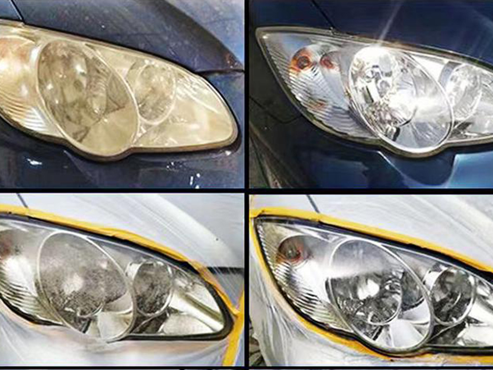 Automobilio žibintų atnaujinimo rinkinys su nano danga, 100 ml