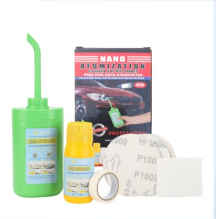 Automobilio žibintų atnaujinimo rinkinys su nano danga, 100 ml