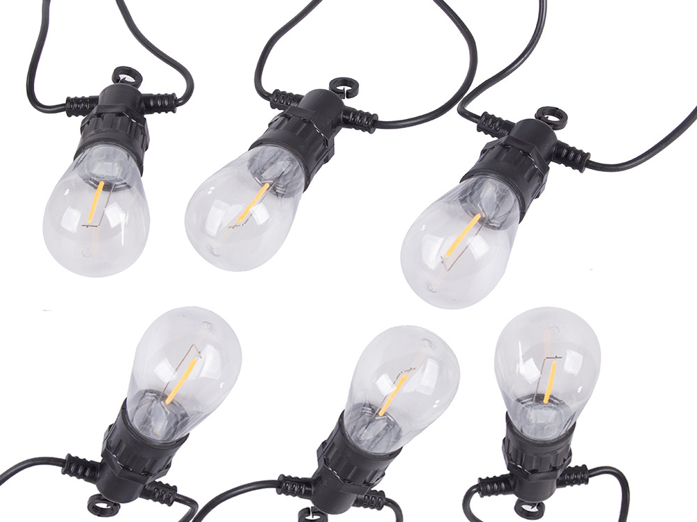 Sodo girlianda 10 led lempučių ip44 atsparumas, 10 m