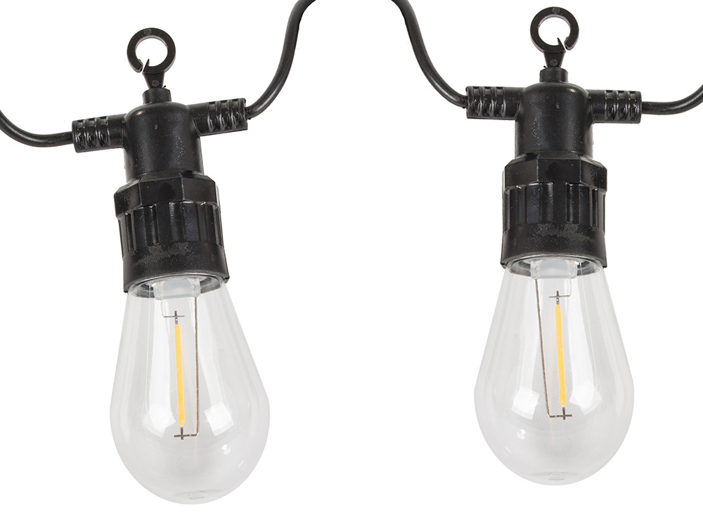 Sodo girlianda 10 led lempučių ip44 atsparumas, 10 m
