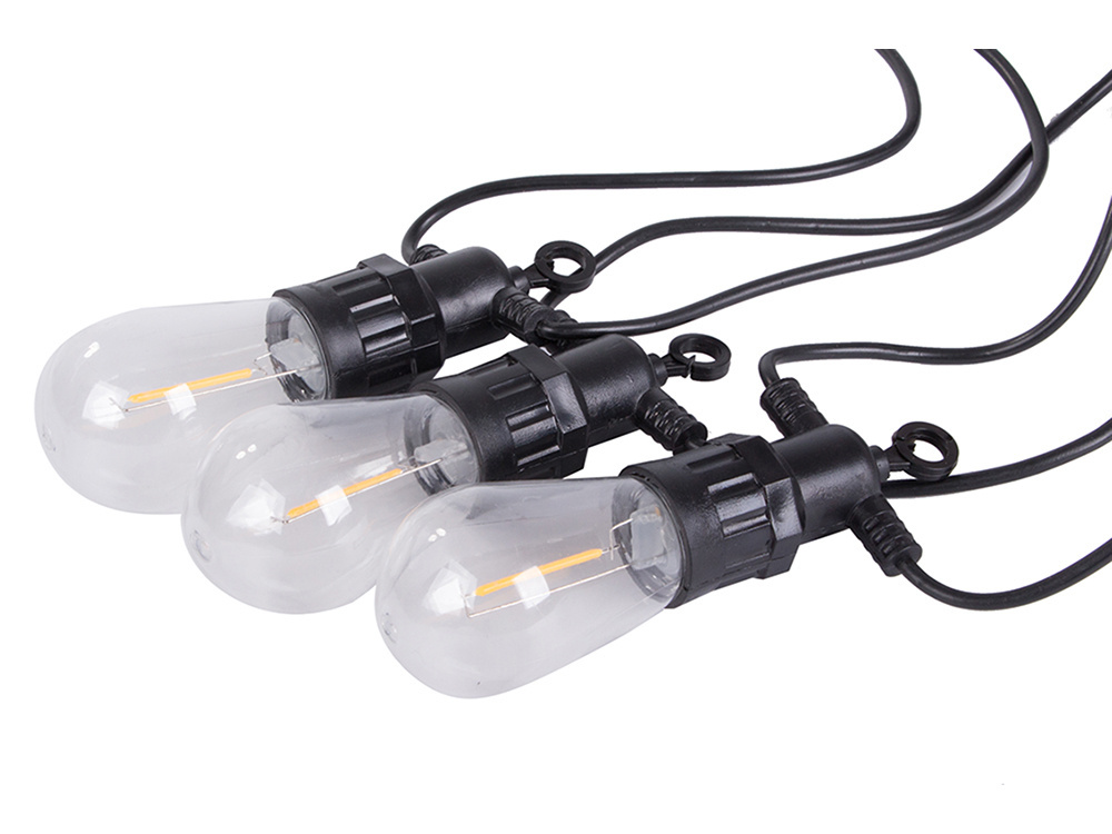 Sodo girlianda 10 led lempučių ip44 atsparumas, 10 m