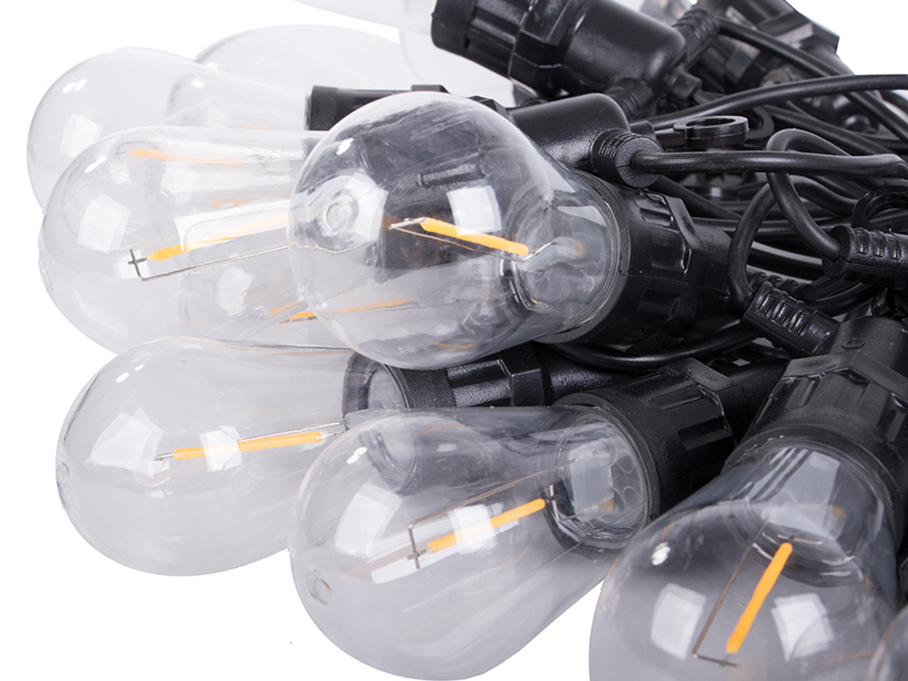 Sodo girlianda 10 led lempučių ip44 atsparumas, 10 m