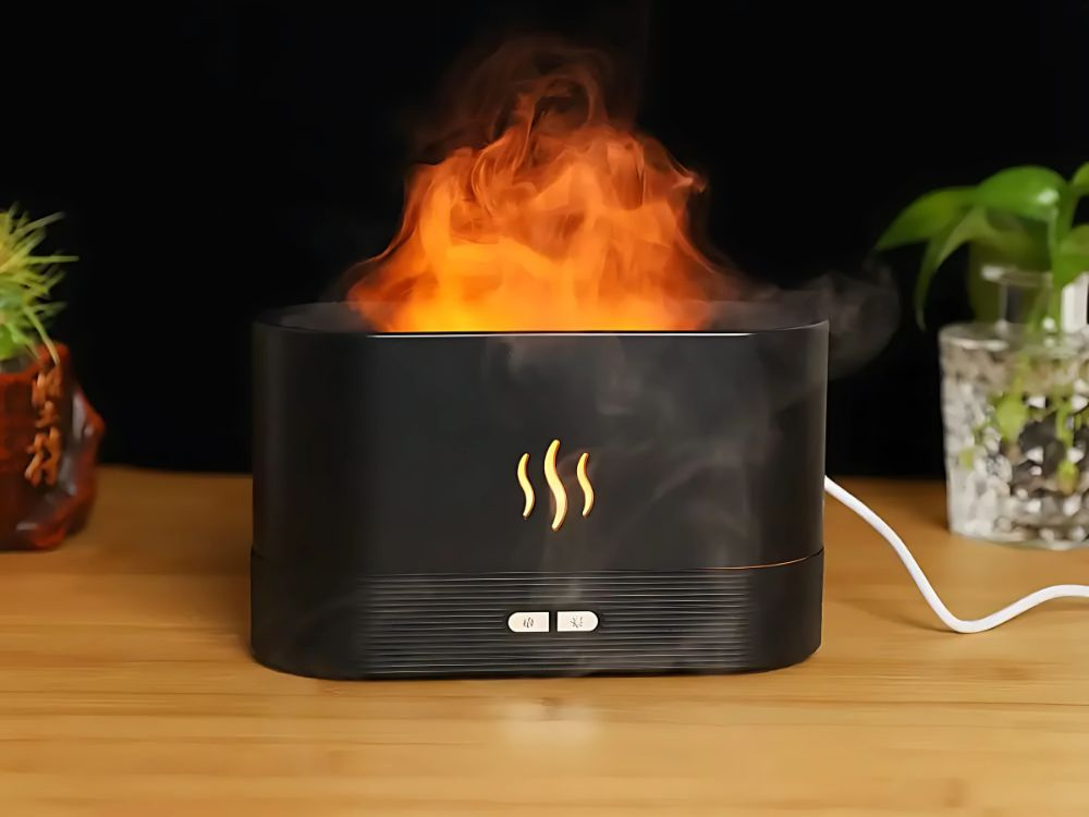 Oro drėkintuvas su usb, led apšvietimu