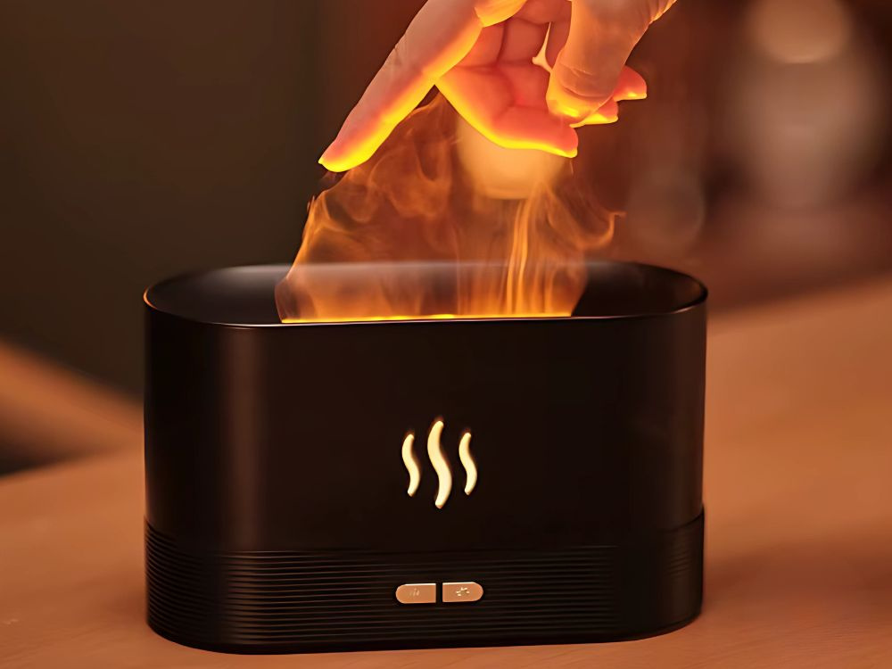 Oro drėkintuvas su usb, led apšvietimu