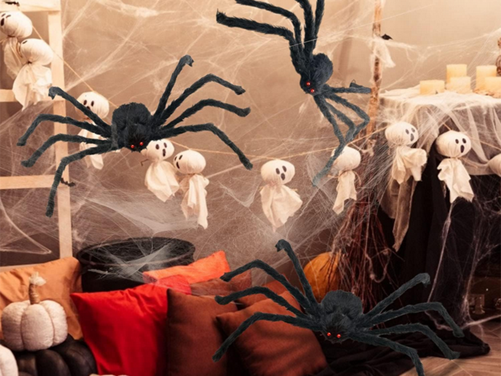 Didžiulis helovino tarantulas dekoracija
