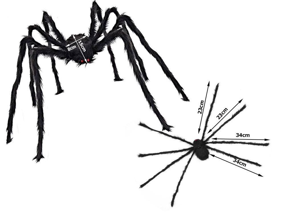 Didžiulis helovino tarantulas dekoracija