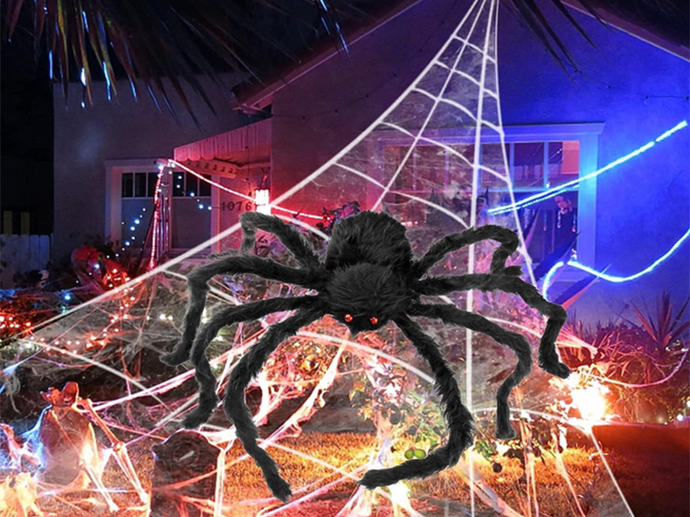 Didžiulis helovino tarantulas dekoracija