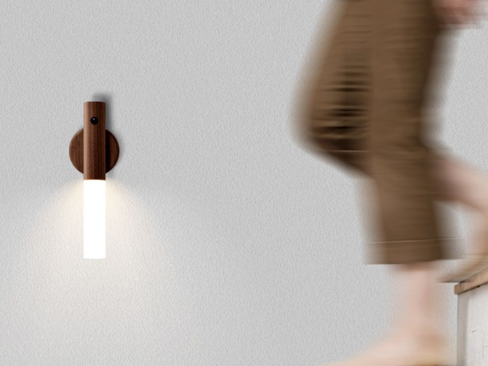 Led sieninis šviestuvas su judesio jutikliu, 18 cm 1