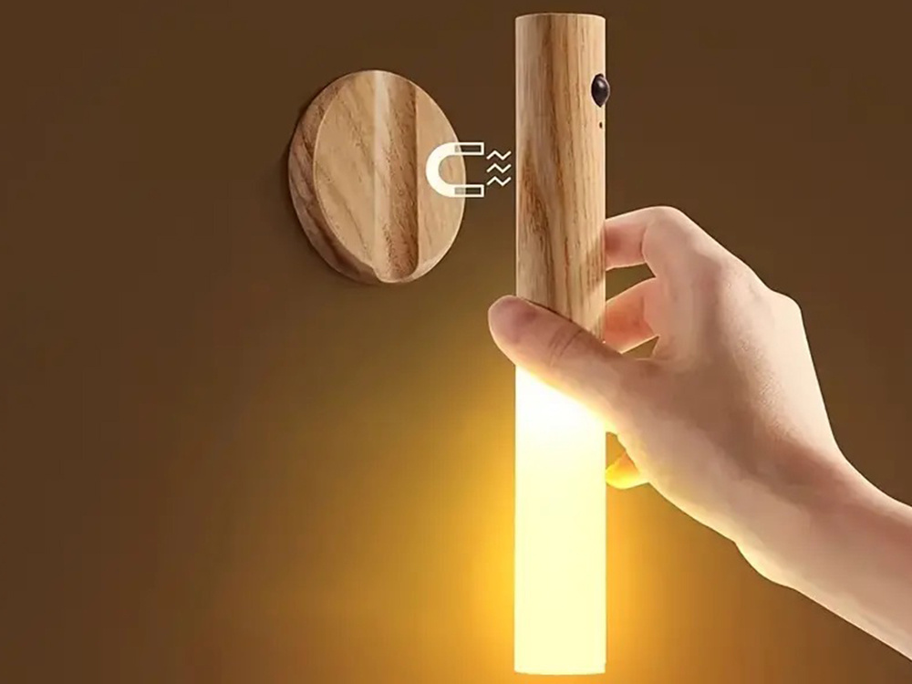 Led sieninis šviestuvas su judesio jutikliu, 18 cm