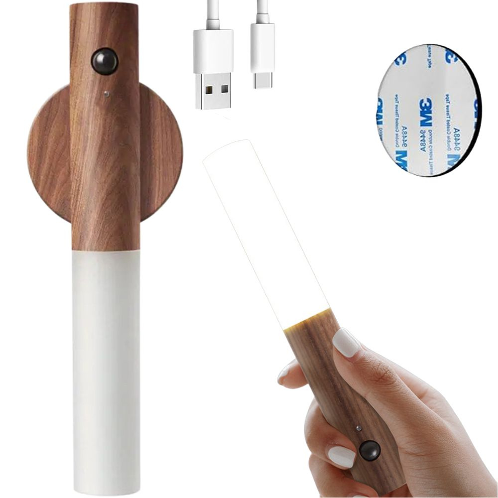 Led sieninis šviestuvas su judesio jutikliu, 18 cm