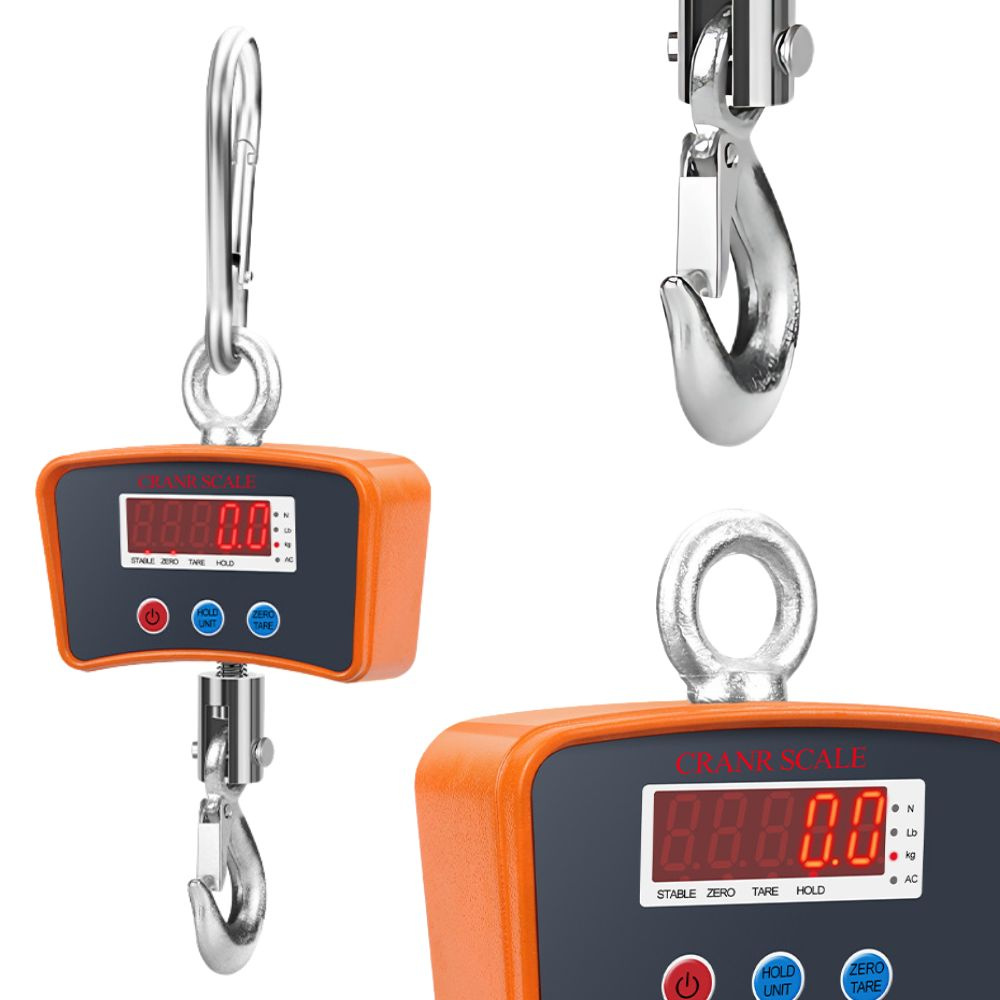 Svarstyklės 500 kg su lcd ekranu