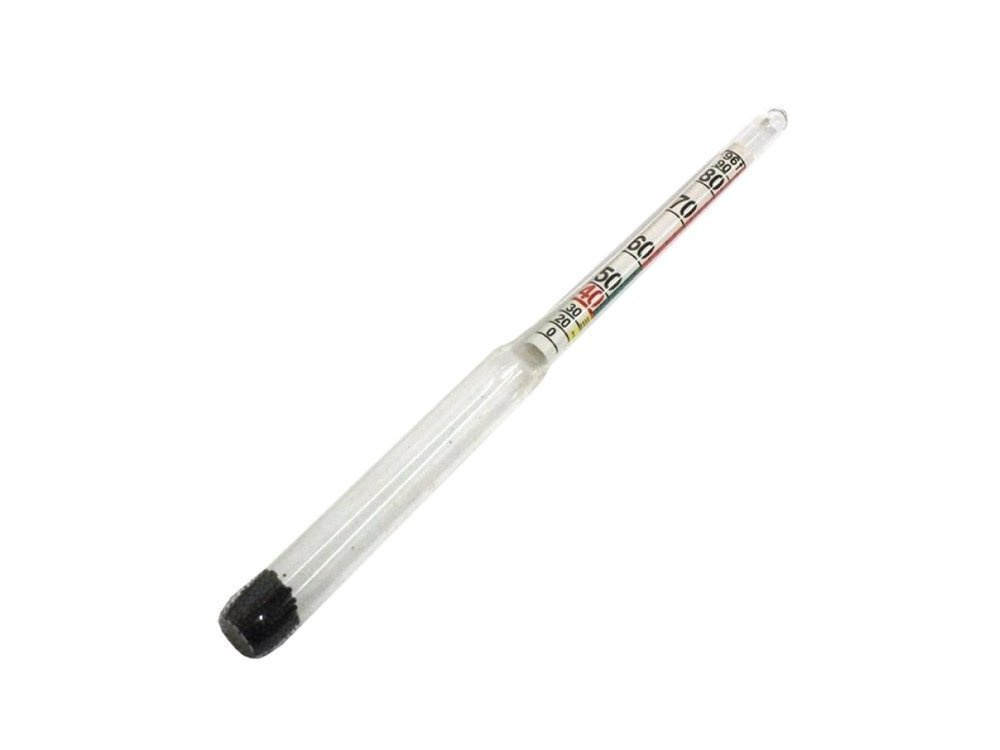 Stiklinis alkoholio matuoklis 0-96%